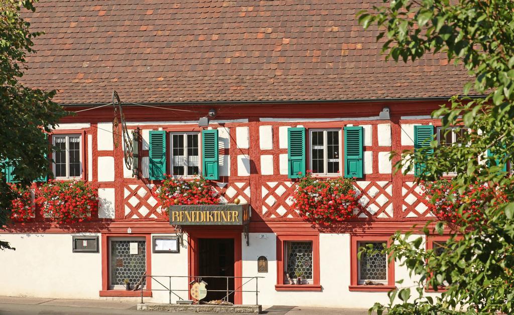 Flair-Hotel Zum Benediktiner Schwarzach am Main Exterior foto